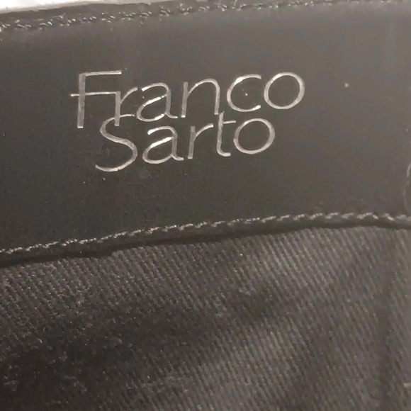 Franco Sarto Black Leather Knee-High Boots size 10 - Picture 11 of 12